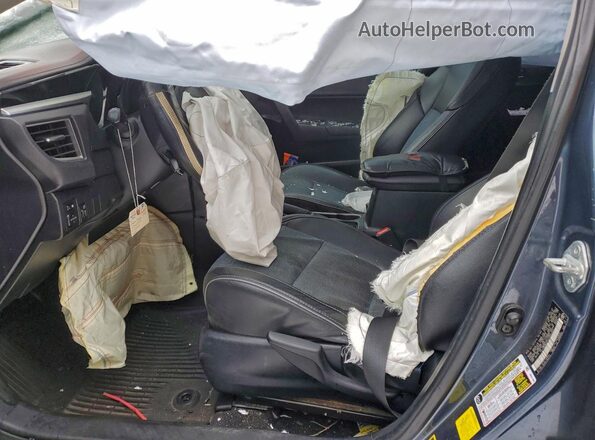 2T1BURHE4GC555261 2016 TOYOTA COROLLA Серый Вид салона спереди