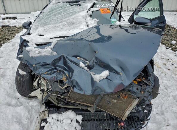 2T1BURHE4GC555261 2016 TOYOTA COROLLA Серый Вид задней части салона