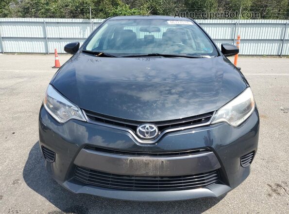 2T1BURHE4GC559441 2016 TOYOTA COROLLA Черный Вид спереди