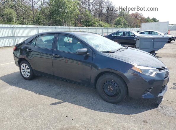 2T1BURHE4GC559441 2016 TOYOTA COROLLA Черный Передняя правая четверть