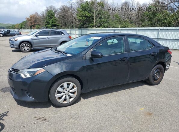 2T1BURHE4GC559441 2016 TOYOTA COROLLA Черный Передняя левая четверть