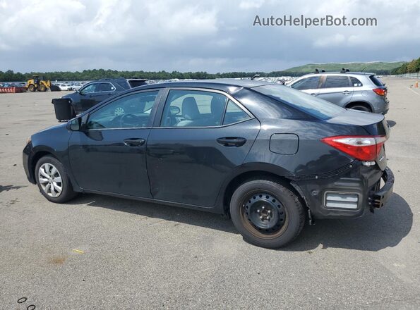 2T1BURHE4GC559441 2016 TOYOTA COROLLA Черный Задняя левая четверть