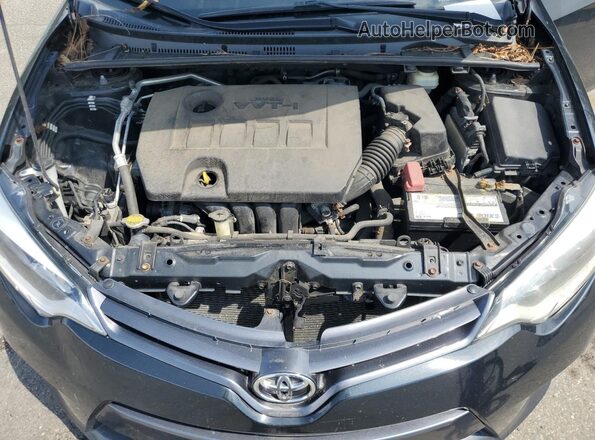 2T1BURHE4GC559441 2016 TOYOTA COROLLA Черный Вид задней части салона