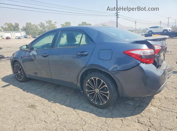 2T1BURHE4GC663993 2016 TOYOTA COROLLA Gray Trasero izquierdo