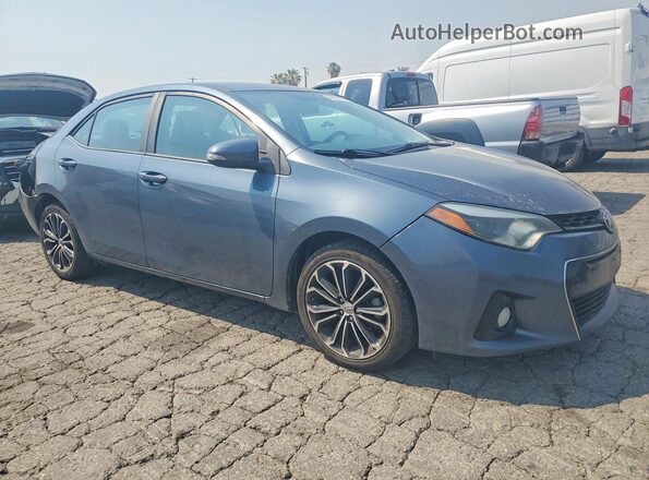 2T1BURHE4GC663993 2016 TOYOTA COROLLA Gray Delantero derecho
