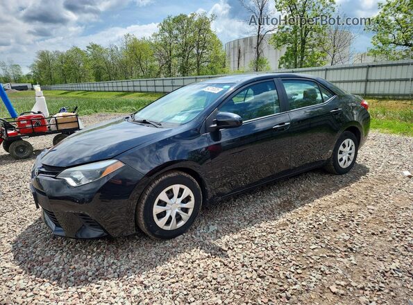 2T1BURHE4GC677778 2016 TOYOTA COROLLA Black Передня ліва чверть
