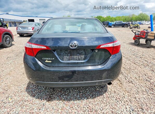 2T1BURHE4GC677778 2016 TOYOTA COROLLA Black Вид ззаду