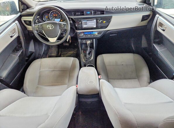 2T1BURHE4GC743312 2016 TOYOTA COROLLA Green წინა პანელის ხედი