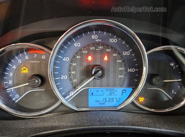 2T1BURHE4GC743312 2016 TOYOTA COROLLA Green ხელსაწყოთა პანელის ხედი