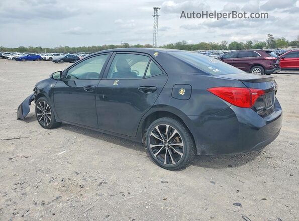 2T1BURHE4HC769667 2017 TOYOTA COROLLA Black Հետևի ձախ