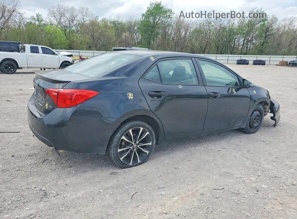 2T1BURHE4HC769667 2017 TOYOTA COROLLA Black Հետևի աջ