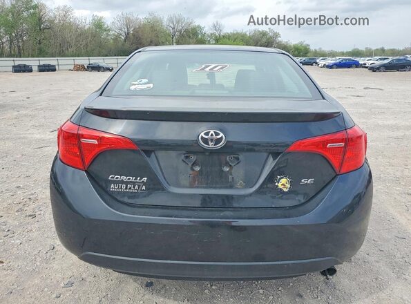 2T1BURHE4HC769667 2017 TOYOTA COROLLA Black Հետևի տեսք