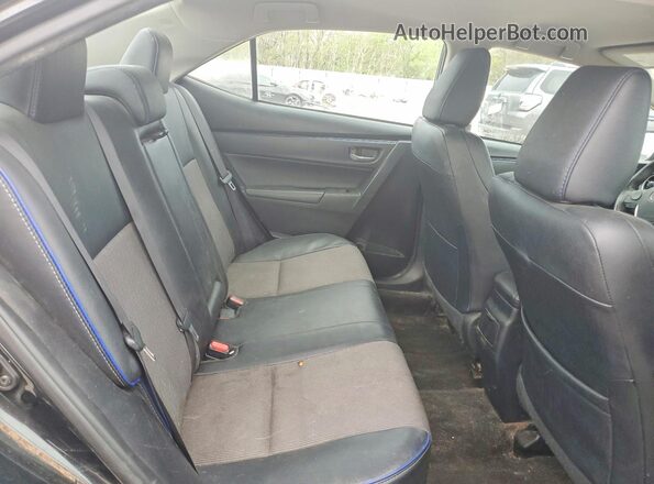 2T1BURHE4HC769667 2017 TOYOTA COROLLA Black Հետևի նստատեղերի տեսք