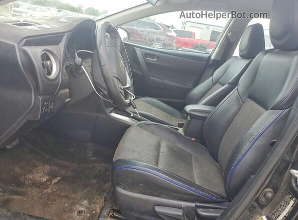 2T1BURHE4HC769667 2017 TOYOTA COROLLA Black Սալոնի դիմացի տեսք