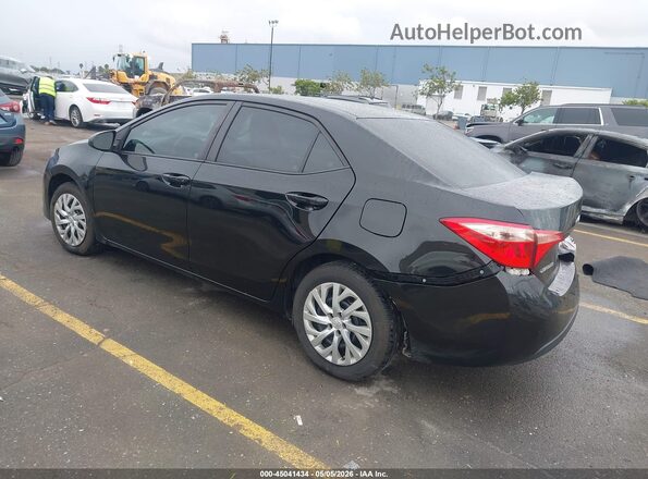 2T1BURHE4HC820570 2017 TOYOTA LL Черный Задняя левая четверть