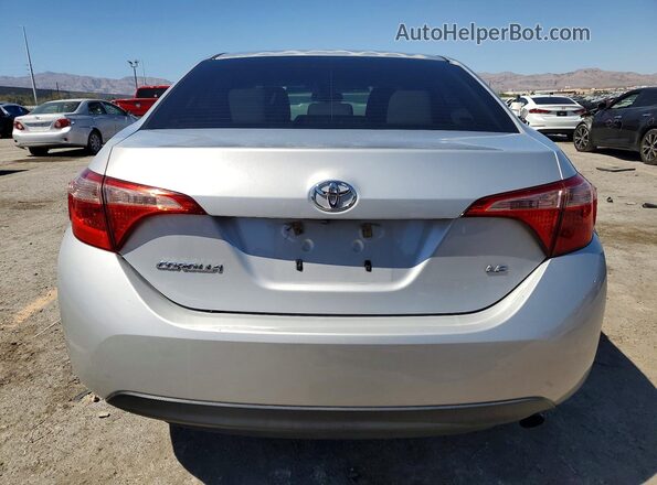 2T1BURHE4HC843430 2017 TOYOTA COROLLA Silver Vista trasera