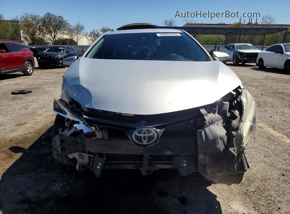 2T1BURHE4HC843430 2017 TOYOTA COROLLA Silver Vista frontal