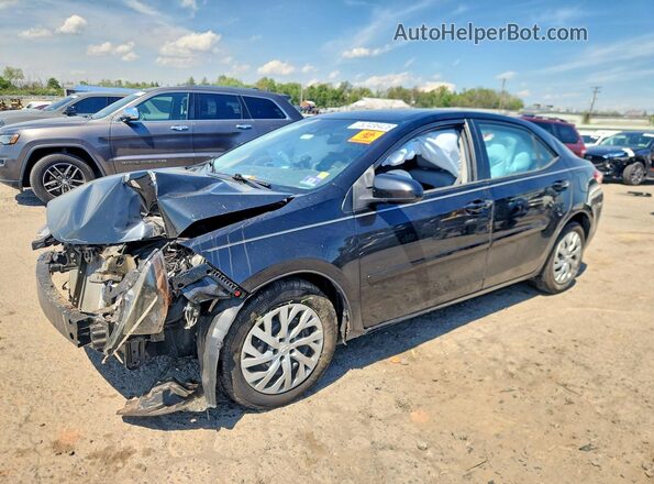 2T1BURHE4HC890523 2017 TOYOTA COROLLA Черный Передняя левая четверть