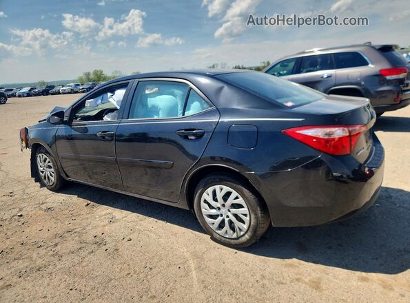 2T1BURHE4HC890523 2017 TOYOTA COROLLA Черный Задняя левая четверть