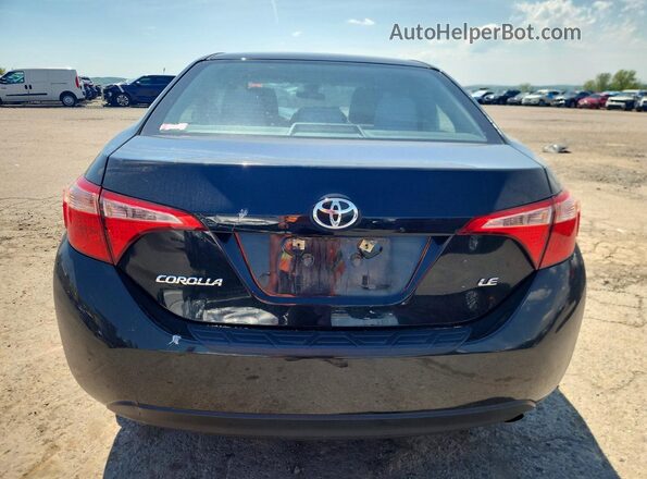 2T1BURHE4HC890523 2017 TOYOTA COROLLA Черный Вид сзади