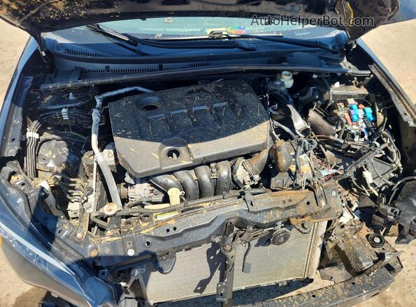 2T1BURHE4HC890523 2017 TOYOTA COROLLA Черный Вид задней части салона