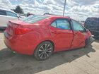2017 Toyota Corolla Se Maroon vin: 2T1BURHE4HC940157