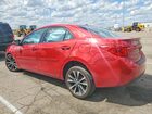 2017 Toyota Corolla Se Maroon vin: 2T1BURHE4HC940157