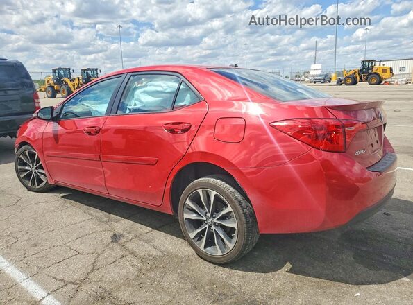 2T1BURHE4HC940157 2017 TOYOTA COROLLA Maroon Tył lewy