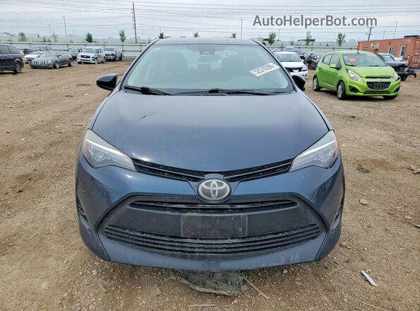 2T1BURHE4HC948923 2017 TOYOTA COROLLA Blue Вид спереду