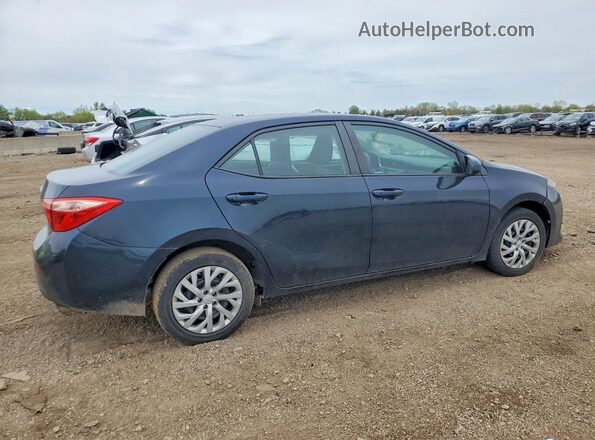 2T1BURHE4HC948923 2017 TOYOTA COROLLA Blue Задня права чверть