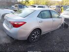 2018 Toyota Corolla Le Silver vin: 2T1BURHE4JC050425