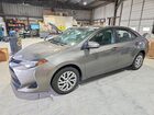 2018 Toyota Corolla Le Gray vin: 2T1BURHE4JC109733
