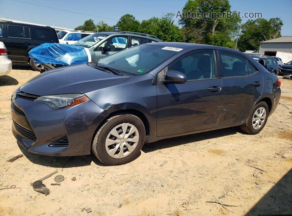 2T1BURHE4JC965579 2018 TOYOTA COROLLA Gray Vista tres cuartos delantera izquierda