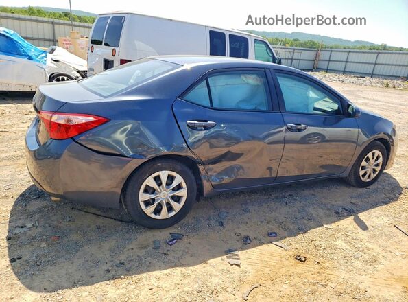 2T1BURHE4JC965579 2018 TOYOTA COROLLA Gray Trasero derecho