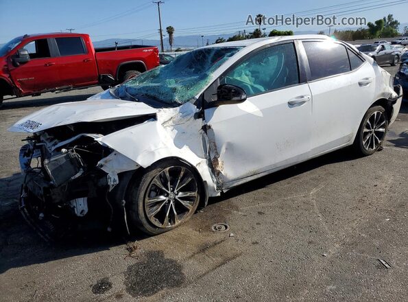 2T1BURHE4KC157010 2019 TOYOTA COROLLA White Передня ліва чверть