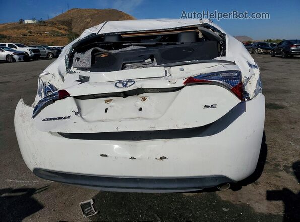 2T1BURHE4KC157010 2019 TOYOTA COROLLA White Вид ззаду