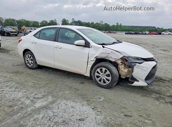 2T1BURHE4KC202432 2019 TOYOTA COROLLA Белый Передняя правая четверть
