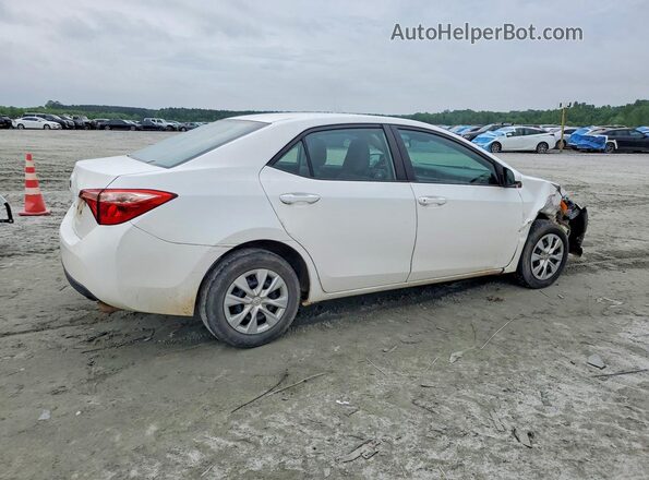 2T1BURHE4KC202432 2019 TOYOTA COROLLA Белый Задняя правая четверть