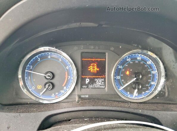 2T1BURHE4KC202432 2019 TOYOTA COROLLA Белый Вид щитка приборов