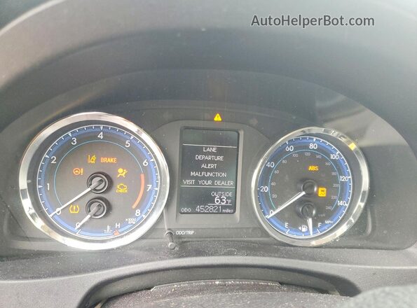 2T1BURHE4KC222440 2019 TOYOTA LL Синий Вид щитка приборов