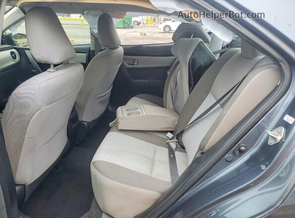 2T1BURHE4KC222440 2019 TOYOTA LL Синий Вид задних сидений