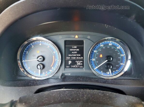 2T1BURHE4KC229274 2019 TOYOTA COROLLA Gray Vista del cuadro de instrumentos