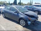 2019 Toyota Corolla Le Gray vin: 2T1BURHE4KC238945