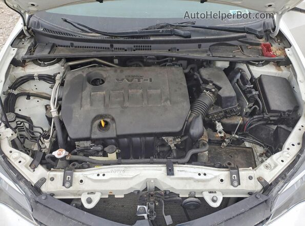 2T1BURHE4KC242512 2019 TOYOTA COROLLA Белый Вид задней части салона