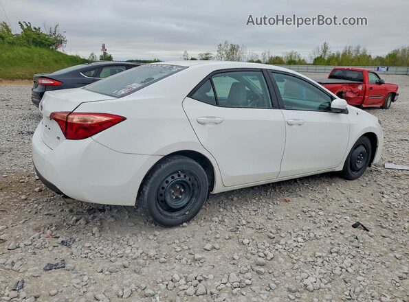 2T1BURHE4KC242512 2019 TOYOTA COROLLA Белый Задняя правая четверть