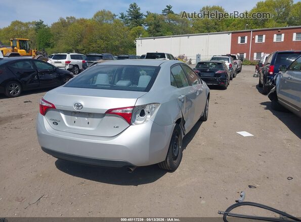 2T1BURHE5GC488959 2016 TOYOTA COROLLA Silver Հետևի աջ