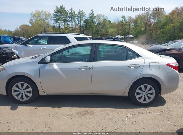 2T1BURHE5GC488959 2016 TOYOTA COROLLA Silver 