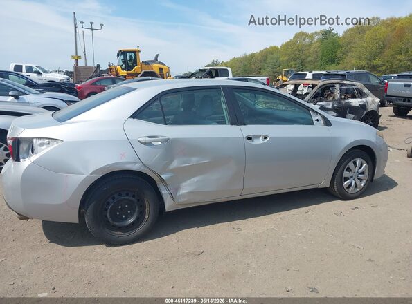 2T1BURHE5GC488959 2016 TOYOTA COROLLA Silver Սալոնի 360 աստիճան տեսք