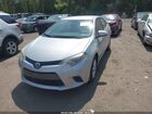 2016 Toyota Corolla Le Silver vin: 2T1BURHE5GC488959