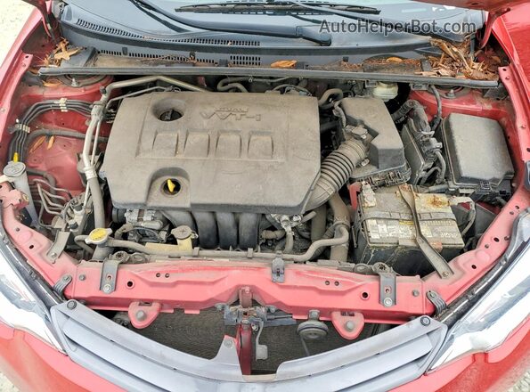 2T1BURHE5GC509373 2016 TOYOTA COROLLA Red Vista interior trasera